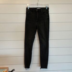 #454 women’s HIDDEN DENIM FADED BLACK SIZE:28